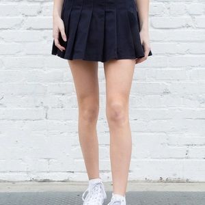 brandy melville dana tennis skirt navy